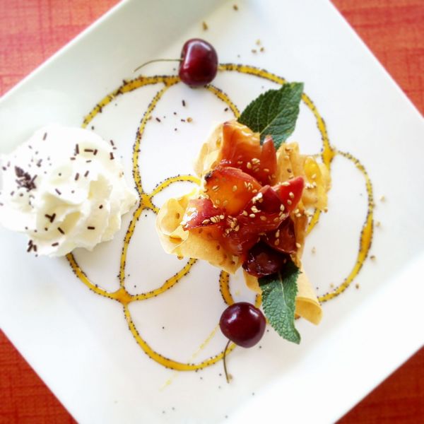 Les desserts de Martine à l'ardoise